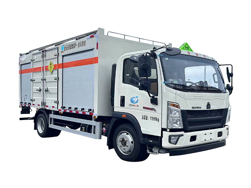 乳化炸藥全靜態(tài)現(xiàn)場混制多用途車